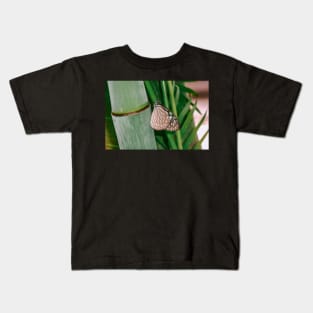 Butterfly on bamboo Kids T-Shirt